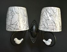 Бра двухрожковое Мелодия Света Е27 Черный картинка 